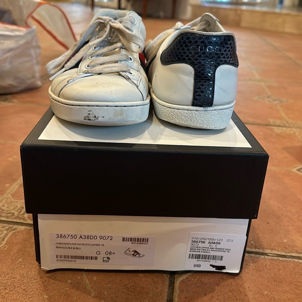 Gucci Miro’Soft Men’s 8 ½ in white